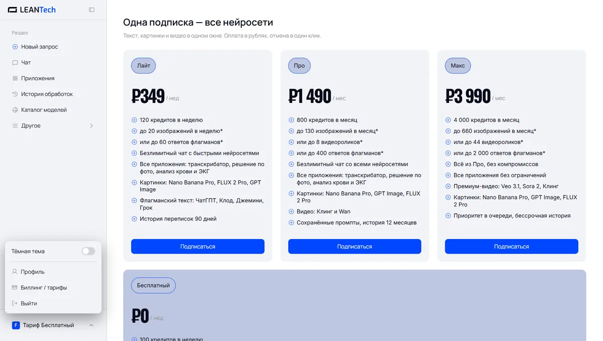 Оплата доступа к You.com картой РФ